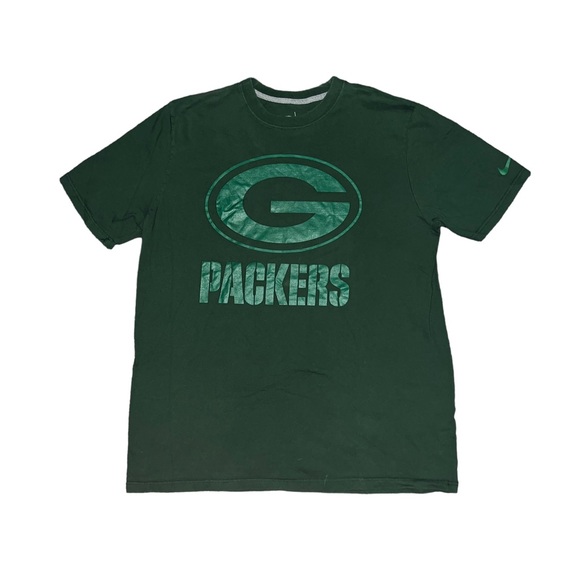 Nike Green Bay Packers Green on Green Tee Men’s Size XL - Picture 1 of 4